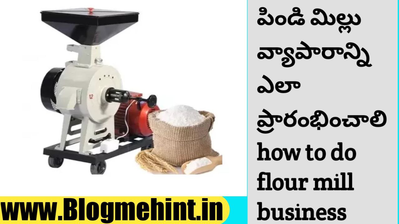 How to start a flour mill business